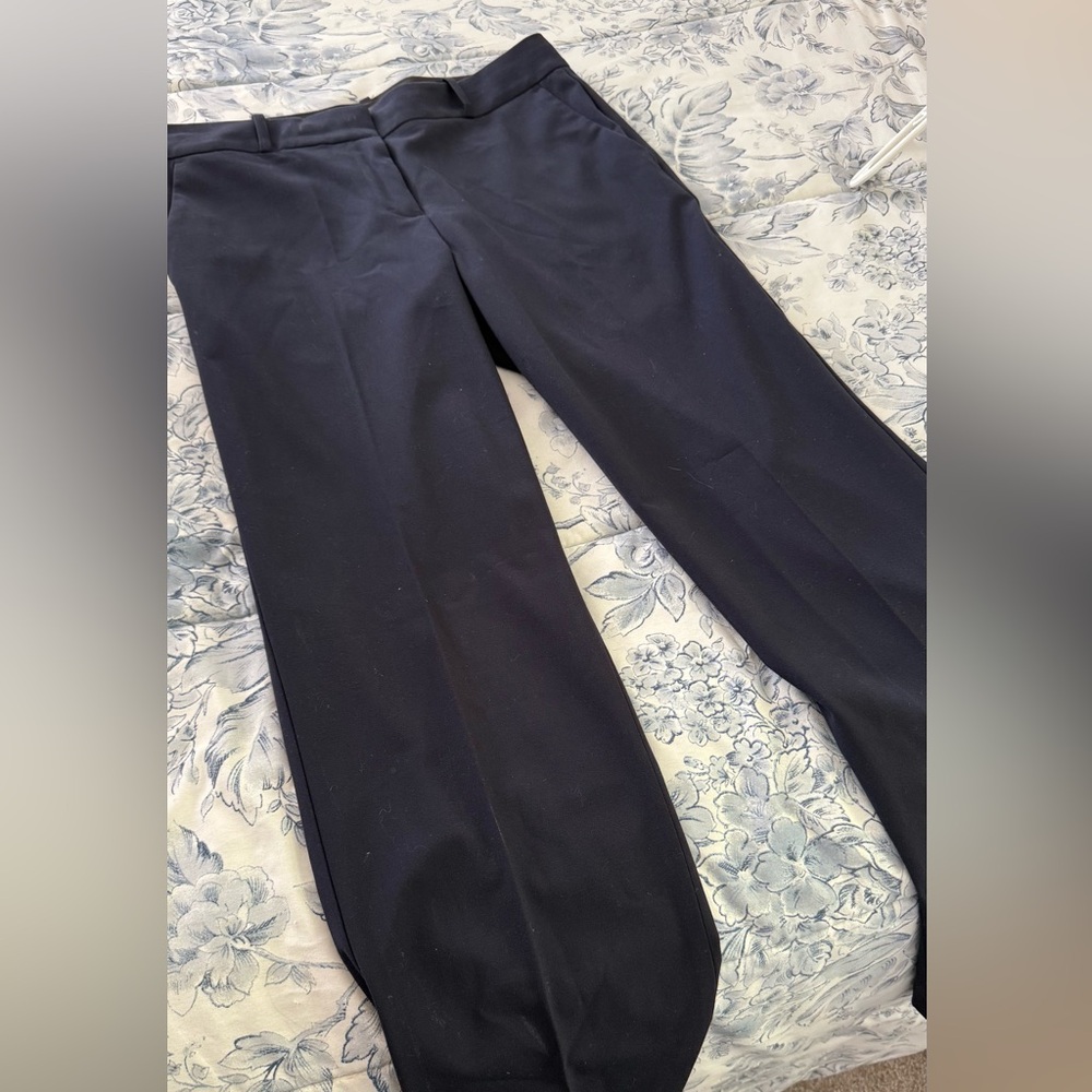 Ann Taylor Classic Navy Blue Dress Pants Trousers Size 4